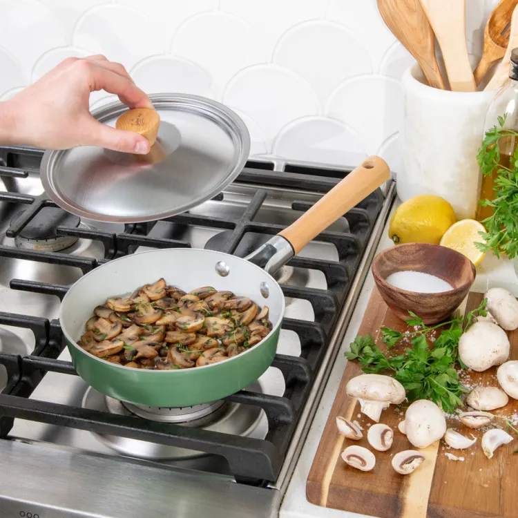 Cardamom® 8" Nonstick Frying Pan with Lid