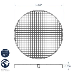 Round Copper Cooling & Serving Grid